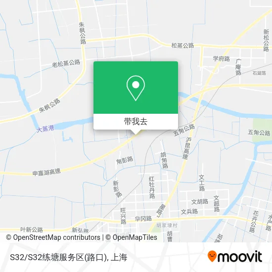 S32/S32练塘服务区(路口)地图