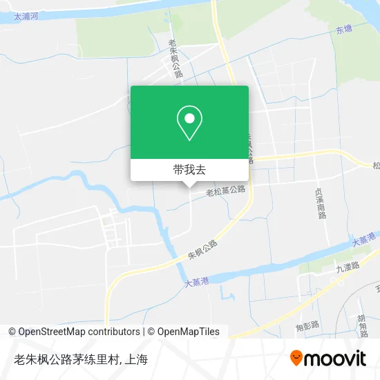 老朱枫公路茅练里村地图