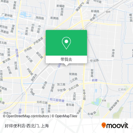 好得便利店-西北门地图