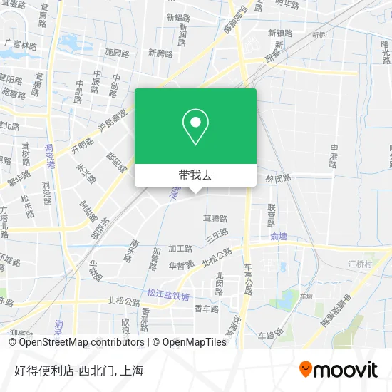 好得便利店-西北门地图