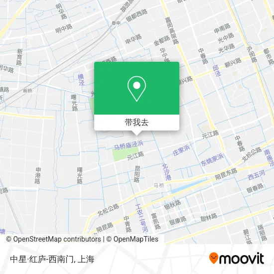 中星·红庐-西南门地图