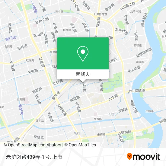 老沪闵路439弄-1号地图