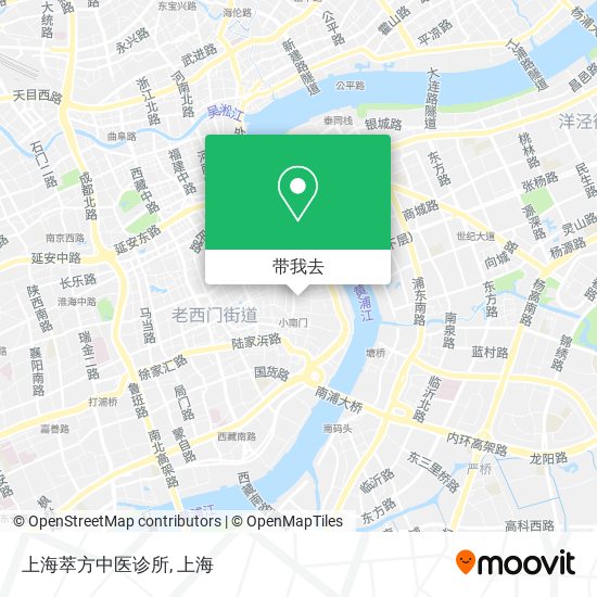 上海萃方中医诊所地图
