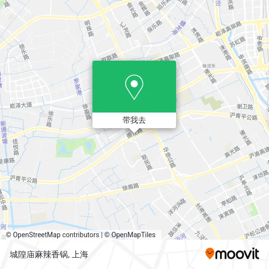 城隍庙麻辣香锅地图