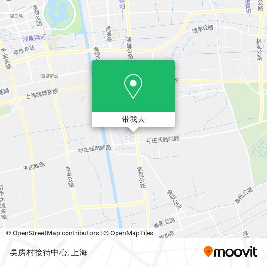 吴房村接待中心地图