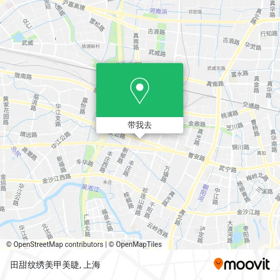 田甜纹绣美甲美睫地图