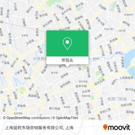 上海兢乾市场营销服务有限公司地图