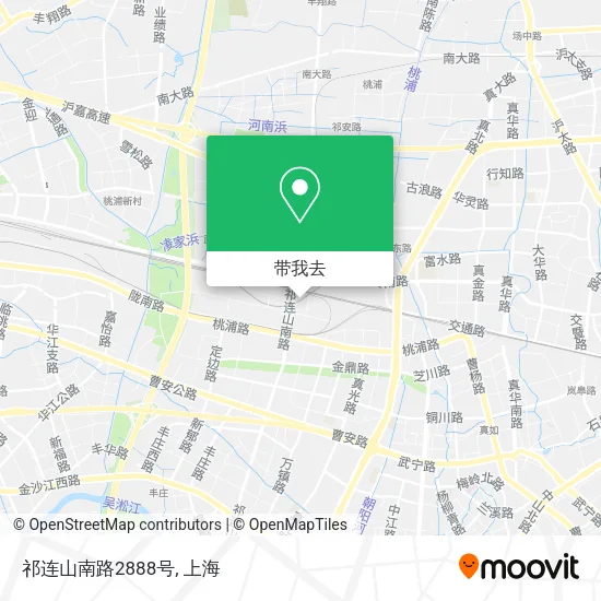 祁连山南路2888号地图