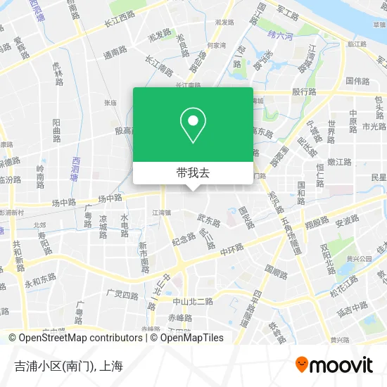 吉浦小区(南门)地图