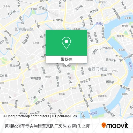 黄埔区烟草专卖局稽查支队二支队-西南门地图