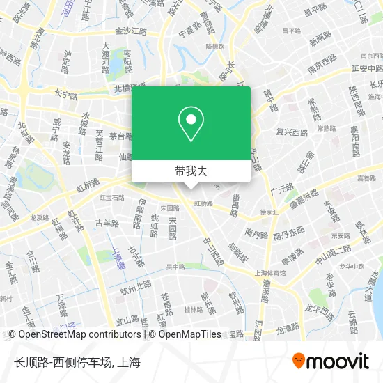 长顺路-西侧停车场地图