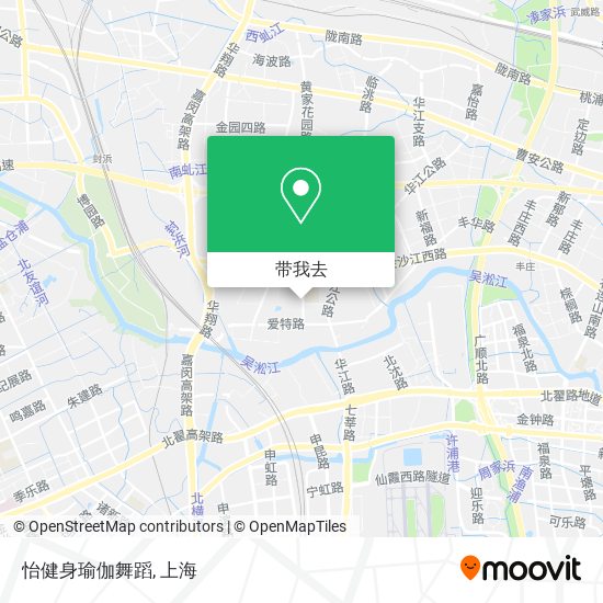怡健身瑜伽舞蹈地图