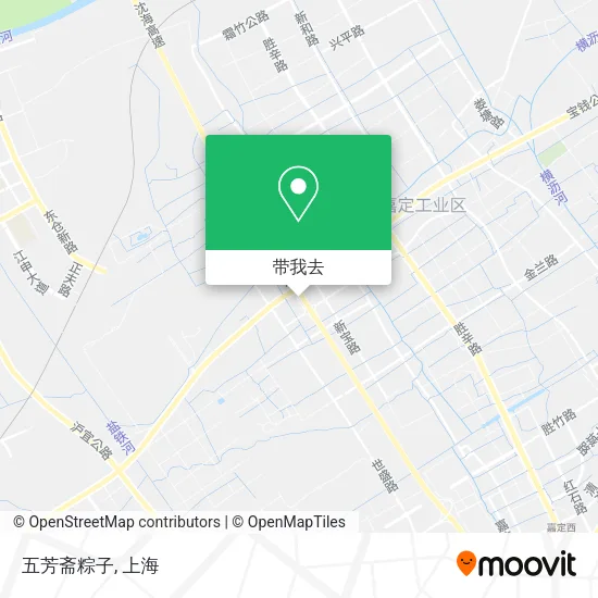 五芳斋粽子地图