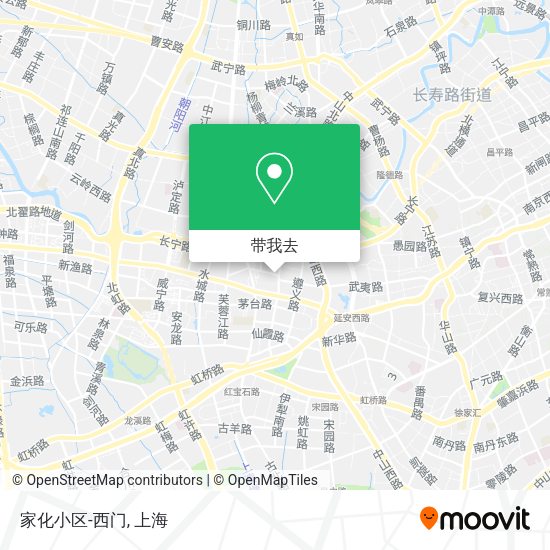 家化小区-西门地图