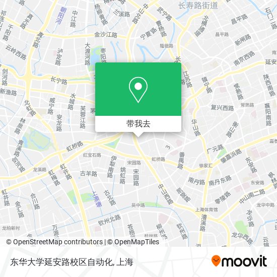 东华大学延安路校区自动化地图