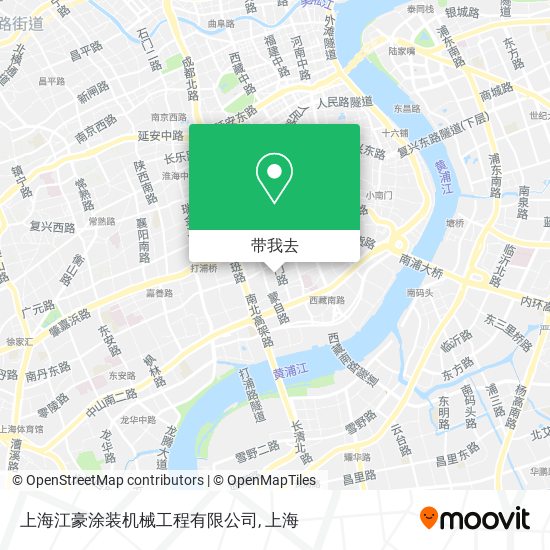 上海江豪涂装机械工程有限公司地图