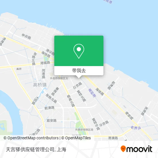 天宫驿供应链管理公司地图