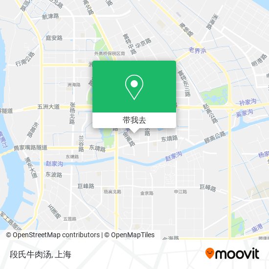 段氏牛肉汤地图