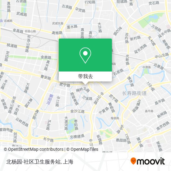 北杨园-社区卫生服务站地图