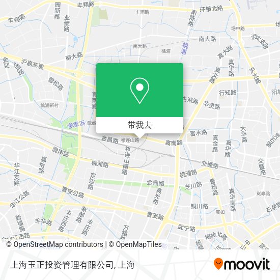 上海玉正投资管理有限公司地图