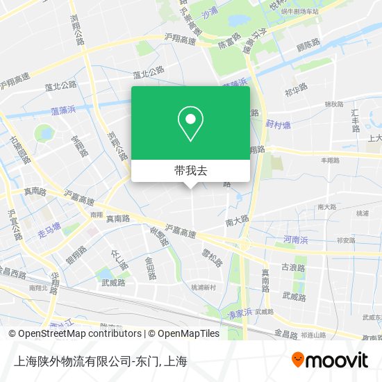上海陕外物流有限公司-东门地图