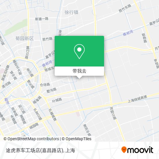 途虎养车工场店(嘉昌路店)地图