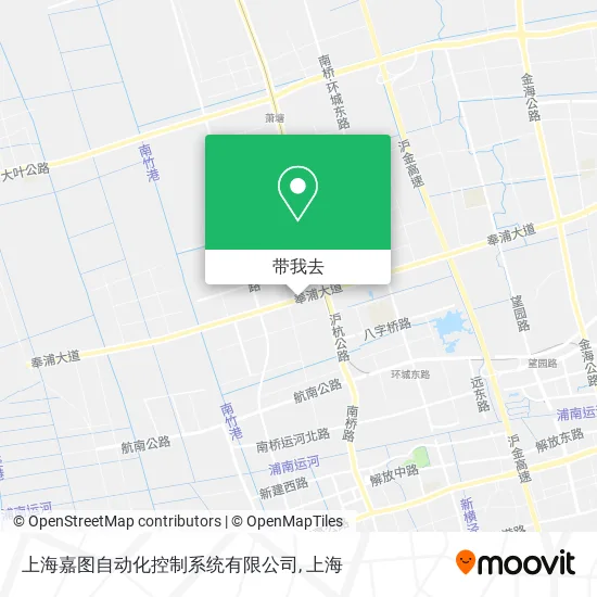 上海嘉图自动化控制系统有限公司地图