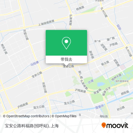 宝安公路科福路(招呼站)地图