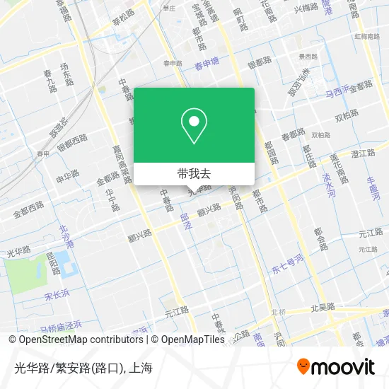 光华路/繁安路(路口)地图