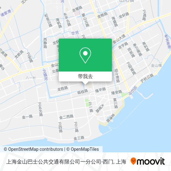 上海金山巴士公共交通有限公司一分公司-西门地图
