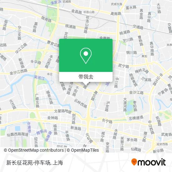 新长征花苑-停车场地图