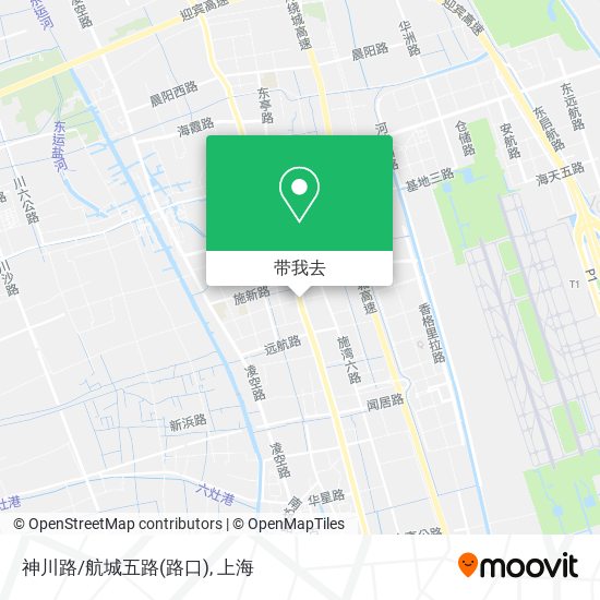 神川路/航城五路(路口)地图