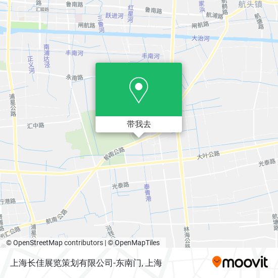 上海长佳展览策划有限公司-东南门地图