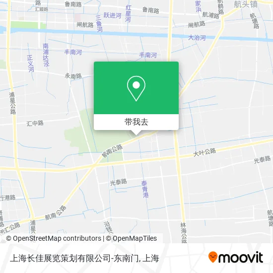上海长佳展览策划有限公司-东南门地图