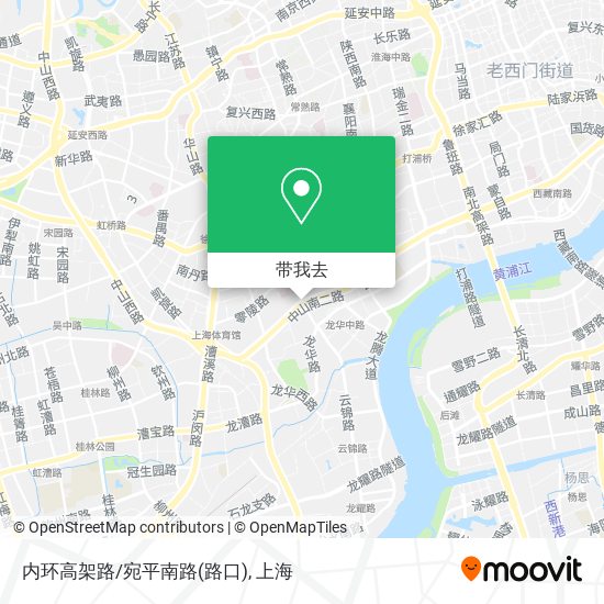 内环高架路/宛平南路(路口)地图