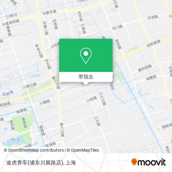 途虎养车(浦东川展路店)地图