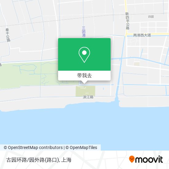 古园环路/园外路(路口)地图