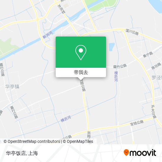 华亭饭店地图