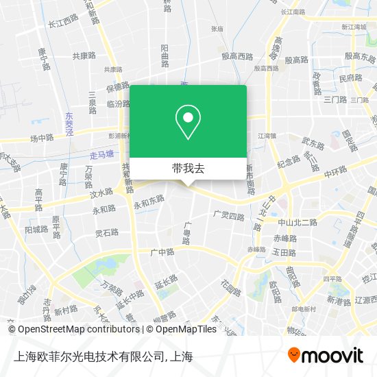 上海欧菲尔光电技术有限公司地图
