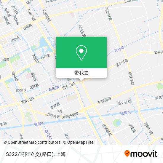 S322/马陆立交(路口)地图