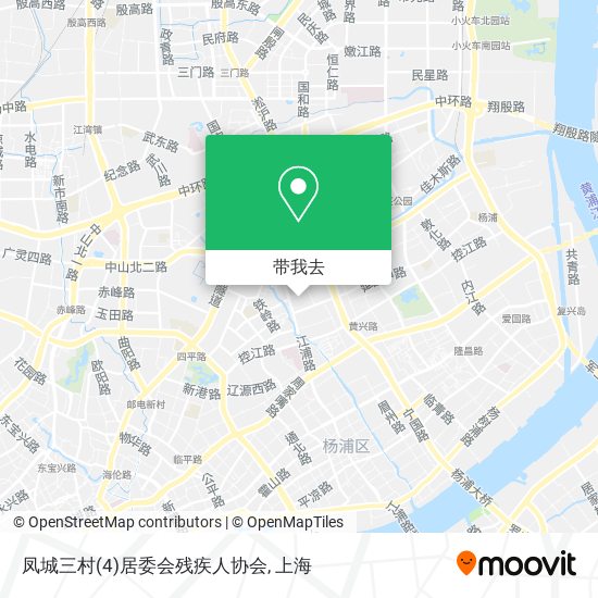 凤城三村(4)居委会残疾人协会地图