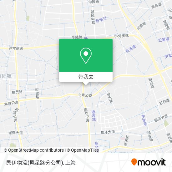 民伊物流(凤星路分公司)地图