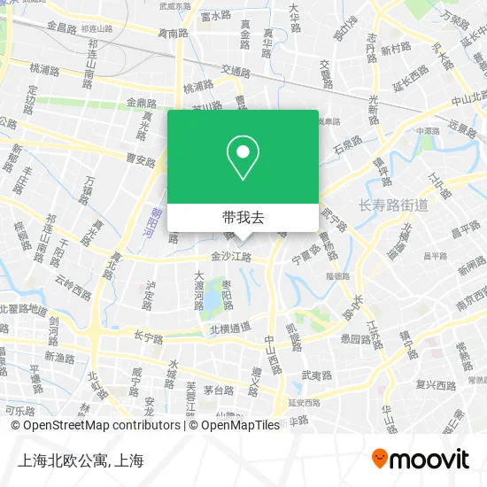 上海北欧公寓地图