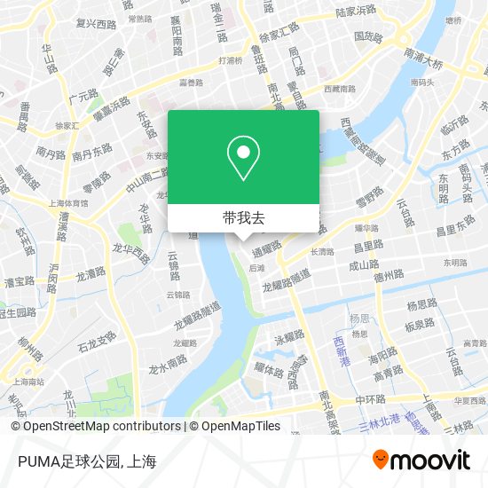 PUMA足球公园地图