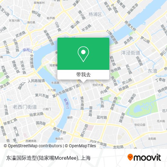 东瀛国际造型(陆家嘴MoreMee)地图