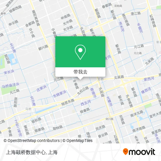 上海颛桥数据中心地图