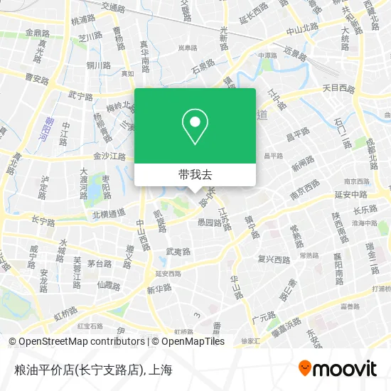 粮油平价店(长宁支路店)地图