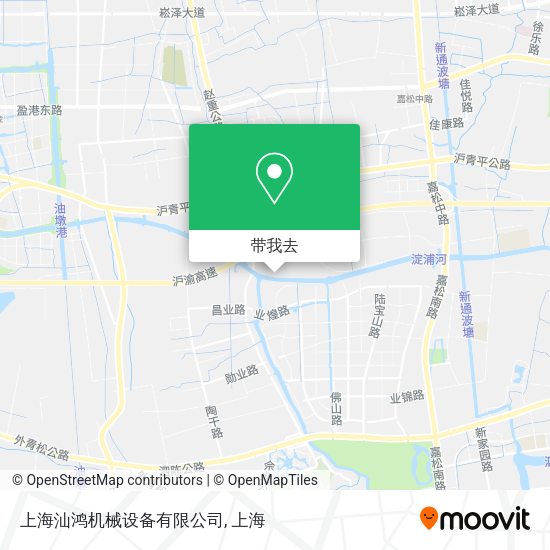 上海汕鸿机械设备有限公司地图