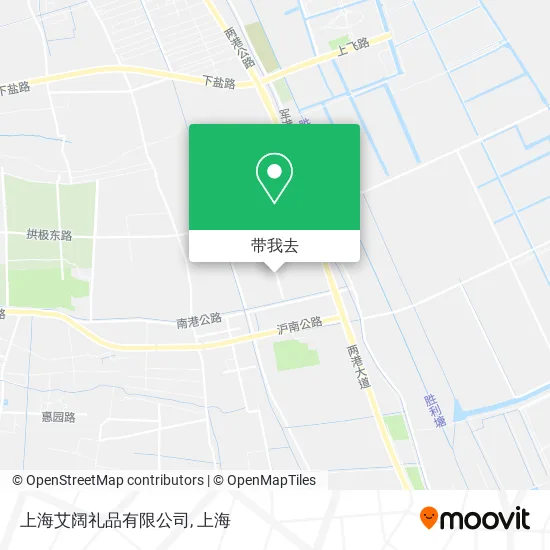 上海艾阔礼品有限公司地图