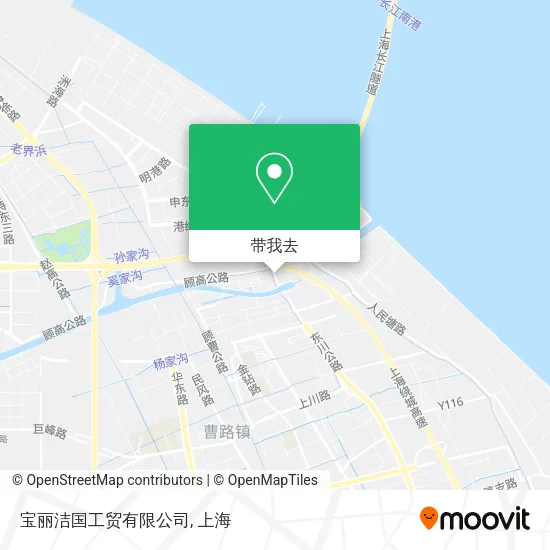宝丽洁国工贸有限公司地图